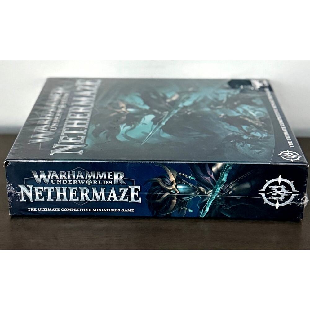 Warhammer Underworlds Nethermaze Sealed Box Set Ultimate Miniatures Game RARE - Picture 4 of 6